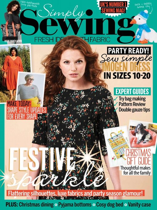 Cover image for Simply Sewing